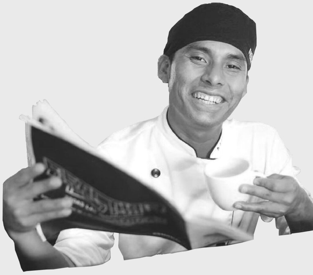 Foto del Chef Jorge que trabaja en los restaurantes NONSOLO en Mexico
